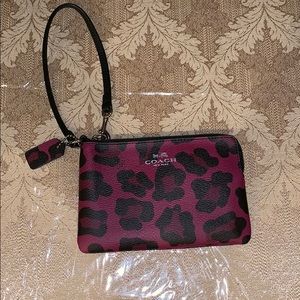 Cheetah Real Coach Wristlet